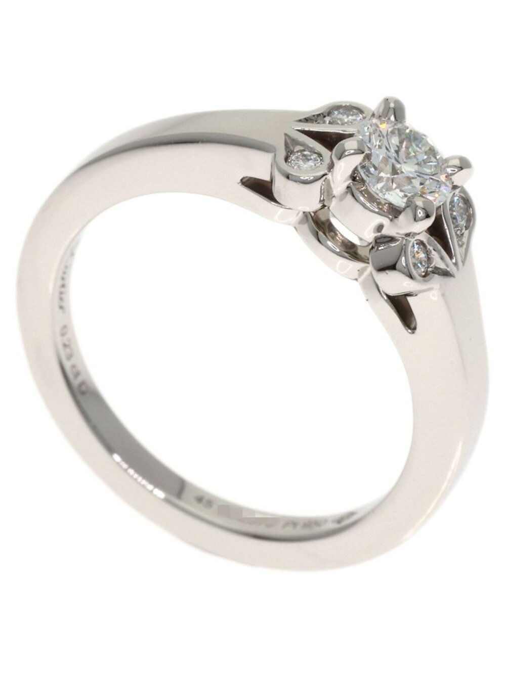Cartier Ballerina Solitaire Diamond 45 Ring
